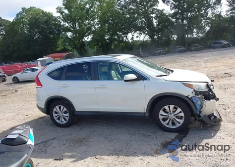 2012 Honda Cr-V Ex-L из США, поврежденный, VIN 5J6RM3H71CL040373